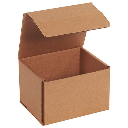 Bsc Preferred 6 x 5 x 4'' Kraft Corrugated Mailers, 50PK M654K